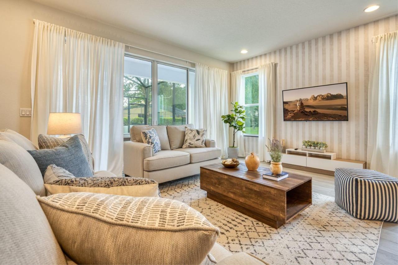 Modern Home With Private Pool Near Disney Orlando Dış mekan fotoğraf